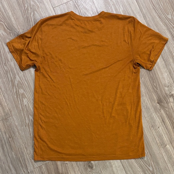 Nike Men's Burnt Orange Dri-FIT Tee - Picture 5 of 5